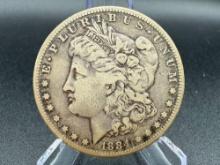 1884s Morgan Dollar