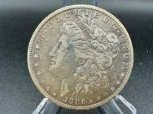1886o Morgan Dollar
