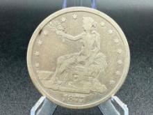 1877s United States Trade Dollar