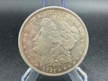 1921d Morgan Dollar