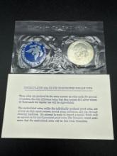 Eisenhower Silver Dollar UNC