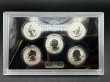 2018 San Francisco Mint Silver Reverse Proof Set