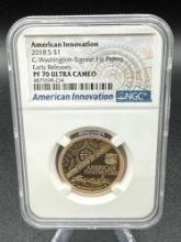 Graded 2018 American Innovation Early Releases PF Ultra Cameo