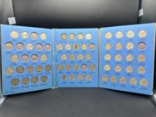 Jefferson Nickel Partial Book including Silver War Nickels
