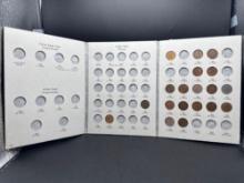 Indian Head Cent Partial Book 19 Coins Total