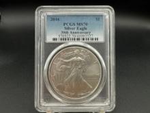 Graded 2016 American Eagle MS70