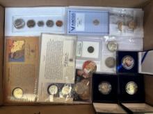 Kennedy Half Dollars, Susan B Anthony Dollars, Presidential Dollars, 1968 Year Set and more