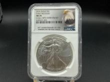 Graded 2016 American Eagle Early Releases MS70
