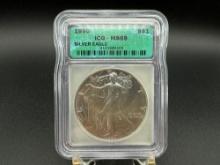 Graded 1990 American Eagle MS69