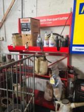 Chevron fluid rack. contents not included
