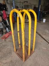 Tire safety cage