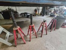 4 large frame stands.