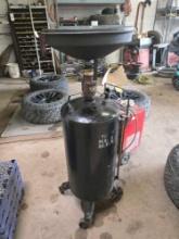 Portable oil catch