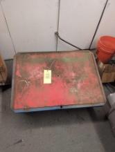 Parts washer top with pump, no base