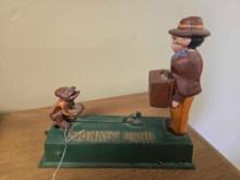 Cast Iron Monkey Bank