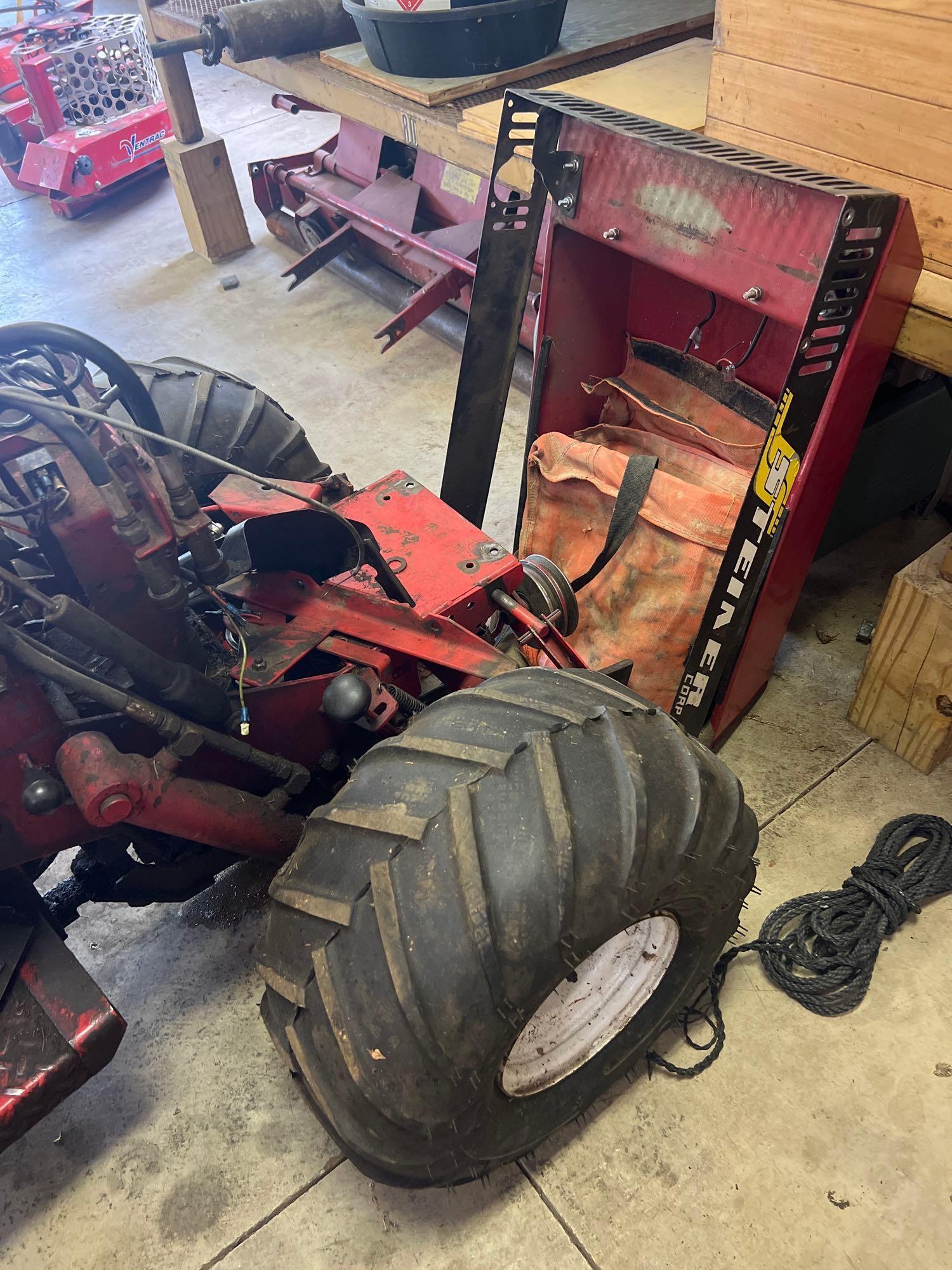 Steiner Parts Tractor with Mowing Deck Not Running