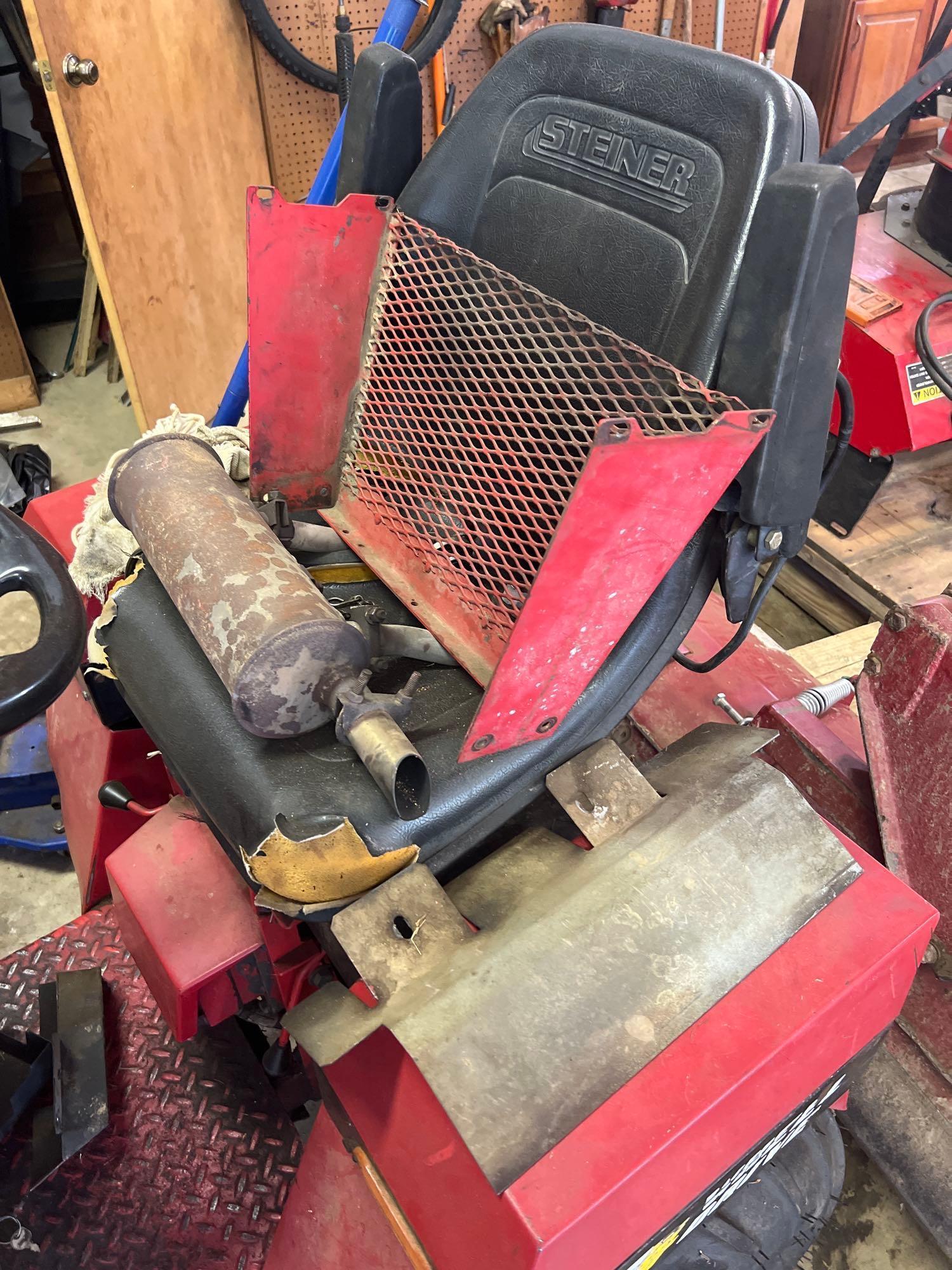 Steiner Parts Tractor with Mowing Deck Not Running