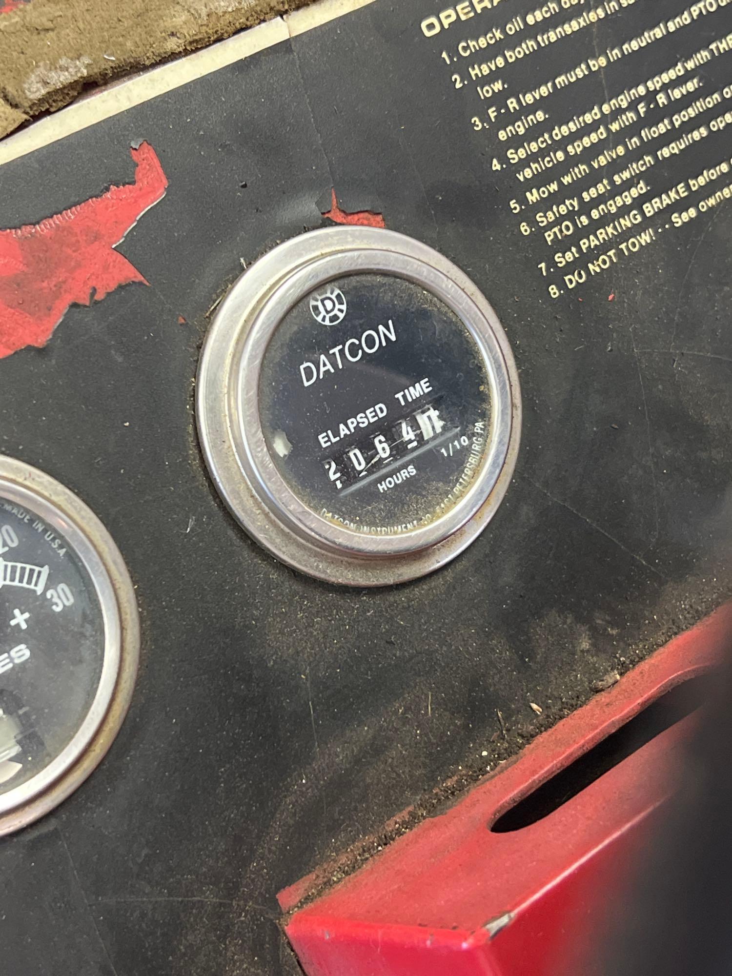 Steiner Parts Tractor with Mowing Deck Not Running