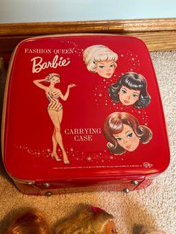 Vintage Barbies with Accessories and Cases