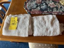 (2) Lace Table Cloths