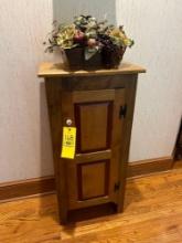 Jelly Cupboard with Decor Basket