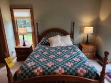 Oak Five Piece Bedroom Suite