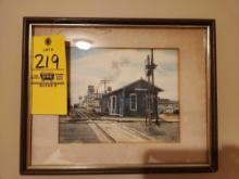 Hartville Railroad Station Painting