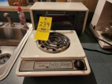 Buffet Range and Toaster
