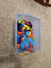Tote of Kids Blocks