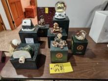 Boyd's Bears Figurines and Snow Globes