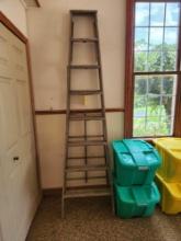 8 Ft Wood Ladder