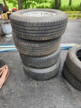 Aluminum 2006 Chevy Factory Wheels and Tires