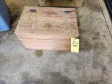 Wood Crate, Assorted Nails and Screws
