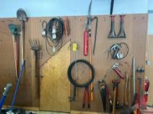 Yard Tools, Grease Guns, Belts, Axes, Saws, Jacks