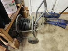 Garden Hose Reel with Hydraulic Hose
