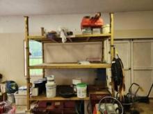 3 Section Metal Shelf - NO CONTENTS