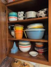 Contents of Kitchen cabinets