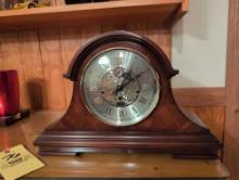 German works Hump back mantle clock by Heritage Heirlooms