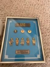 IBM 1988 Olympic Games sponsor pin set, Trolley slide from 1963