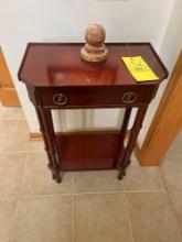 Small night stand and mirror
