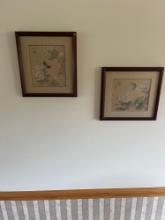 4 Framed pictures