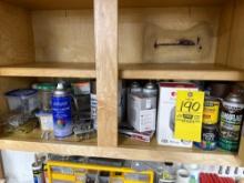 screws, paint, smart lock system, misc