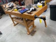 nice quality work bench, contents not included