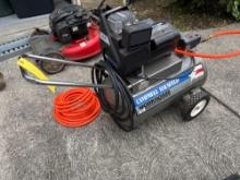 Campbell hausfeld 3.5 hp air compressor with extra hose