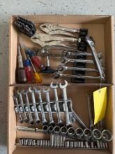 misc set of wrenches and sockets, craftsman, husky