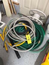 nice lot of hoses and reel