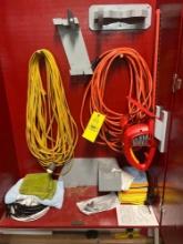 Homelite electric hedge trimmer, extension cords