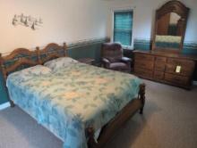 4 Piece queen size bedroom suite