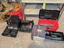 Craftsman tool set, tool box hand tools, car polisher