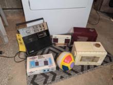 Group of vintage radios, novelty radios